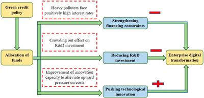 Green credit policy and digital transformation of polluting firms: a quasi-natural experiment from China